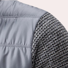 Sterling - Padded Jacket with Knit Sleeves