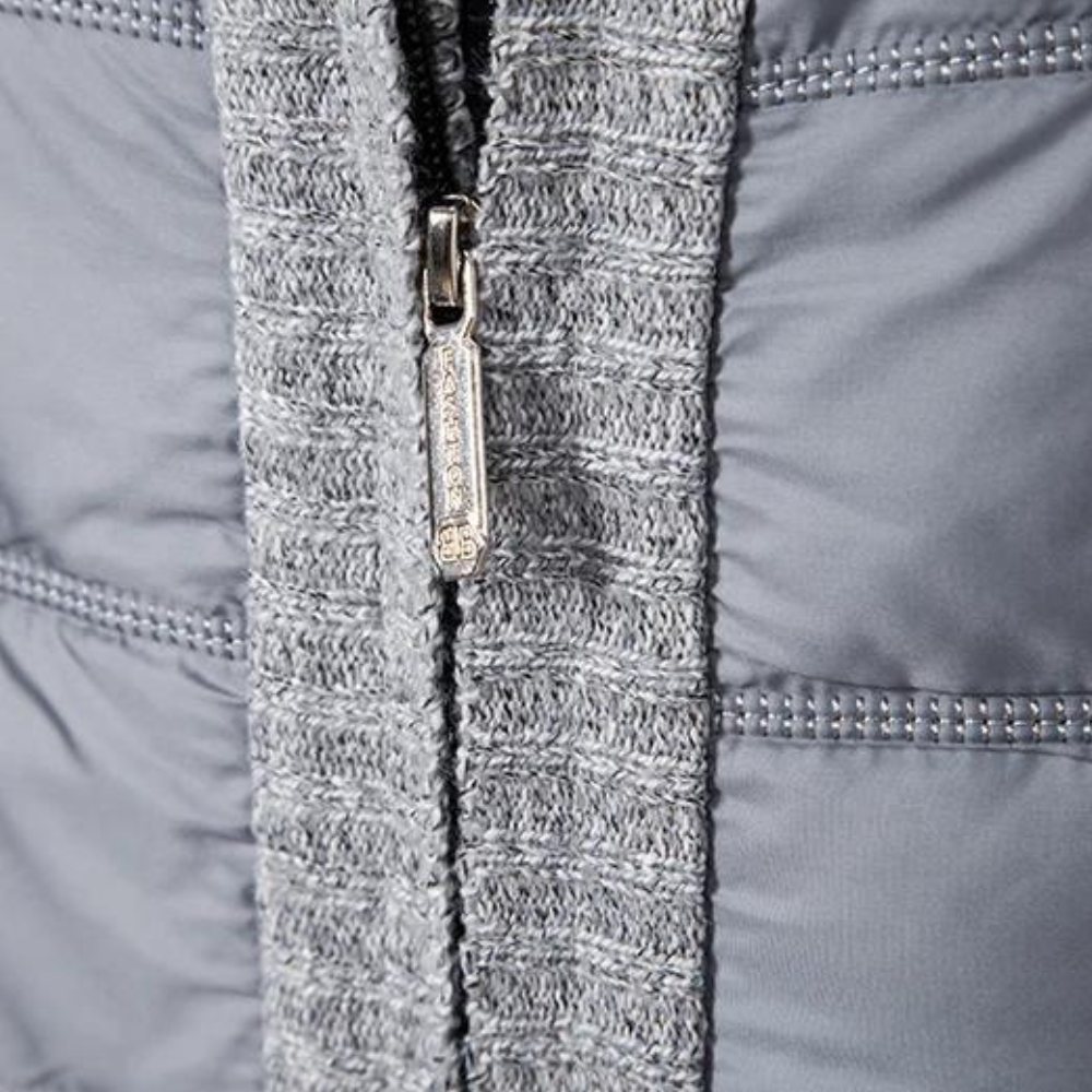 Sterling - Padded Jacket with Knit Sleeves