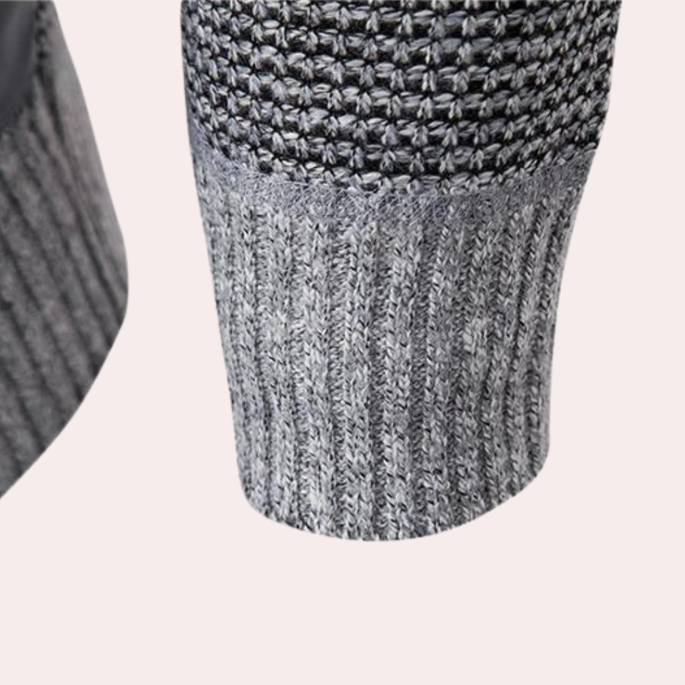 Sterling - Padded Jacket with Knit Sleeves