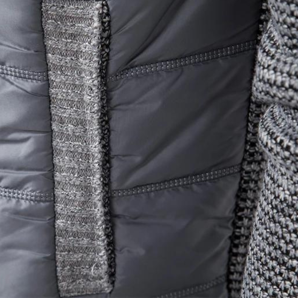 Sterling - Padded Jacket with Knit Sleeves