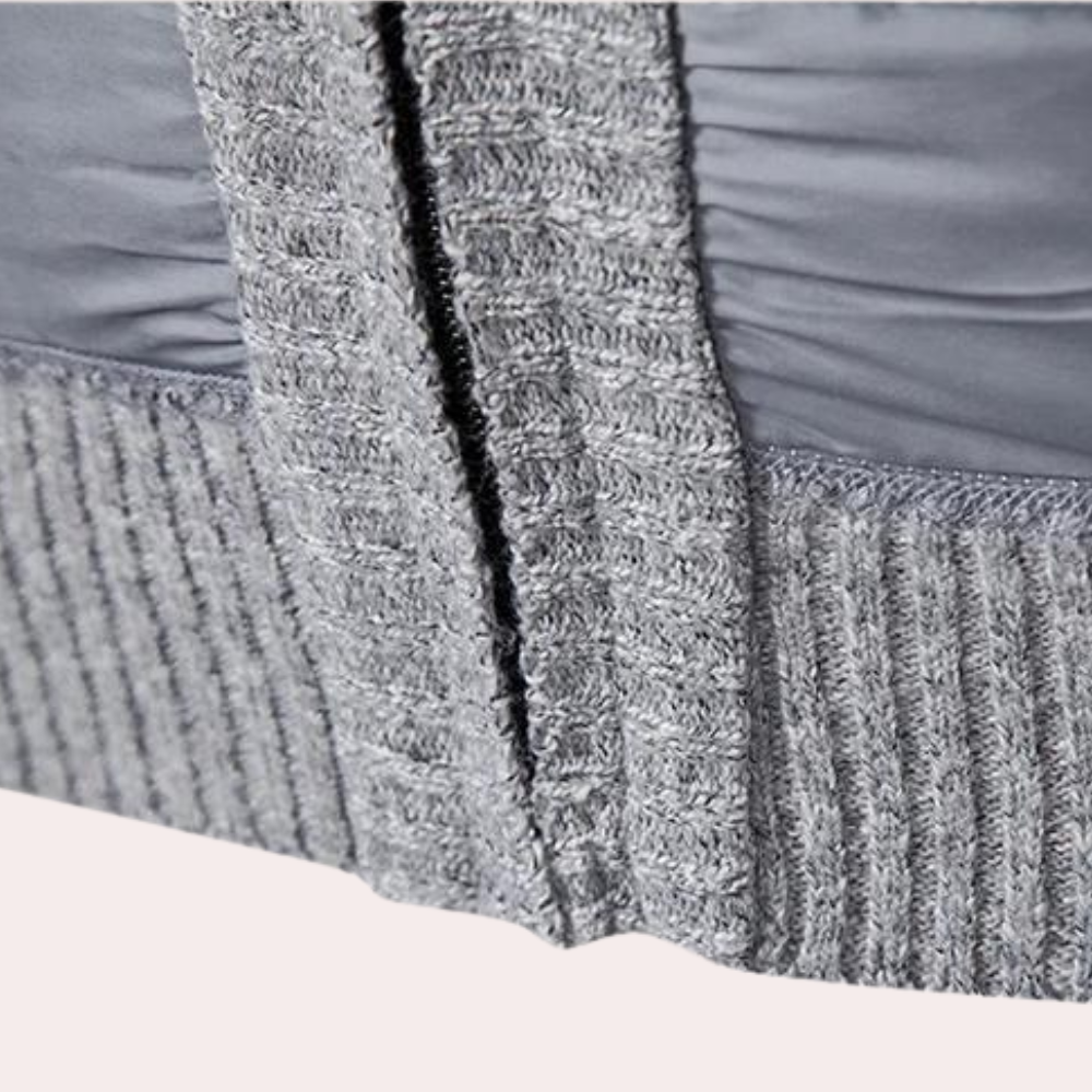 Sterling - Padded Jacket with Knit Sleeves