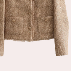 Prudence - Tweed Jacket with Pearl Buttons