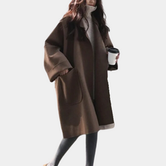Yvonne - Cape Coat with Pockets