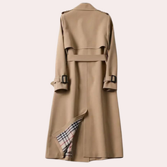 Isabella - Wool Trench Coat with Belt