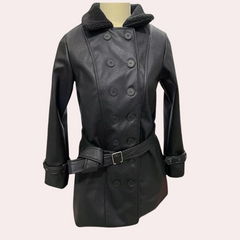 Elspeth - Leather Biker with Lapels