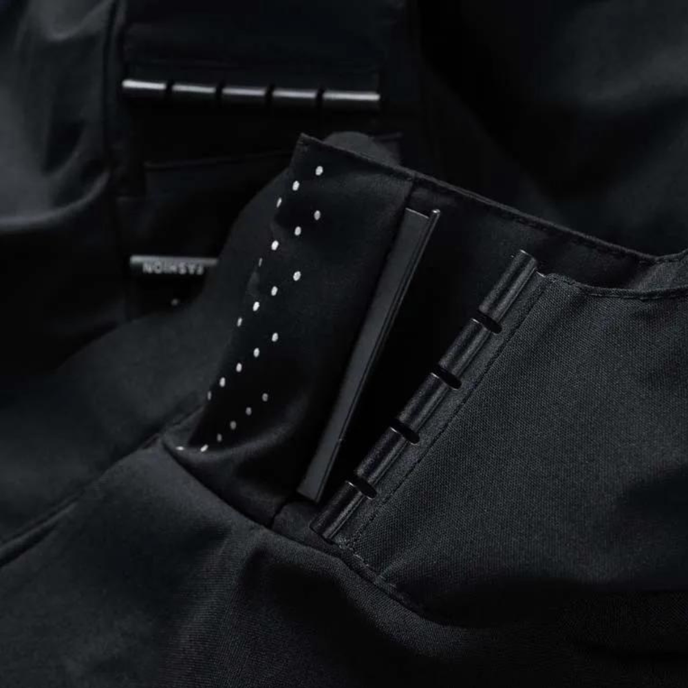 Samantha - Textured Hooded Rain Jacket
