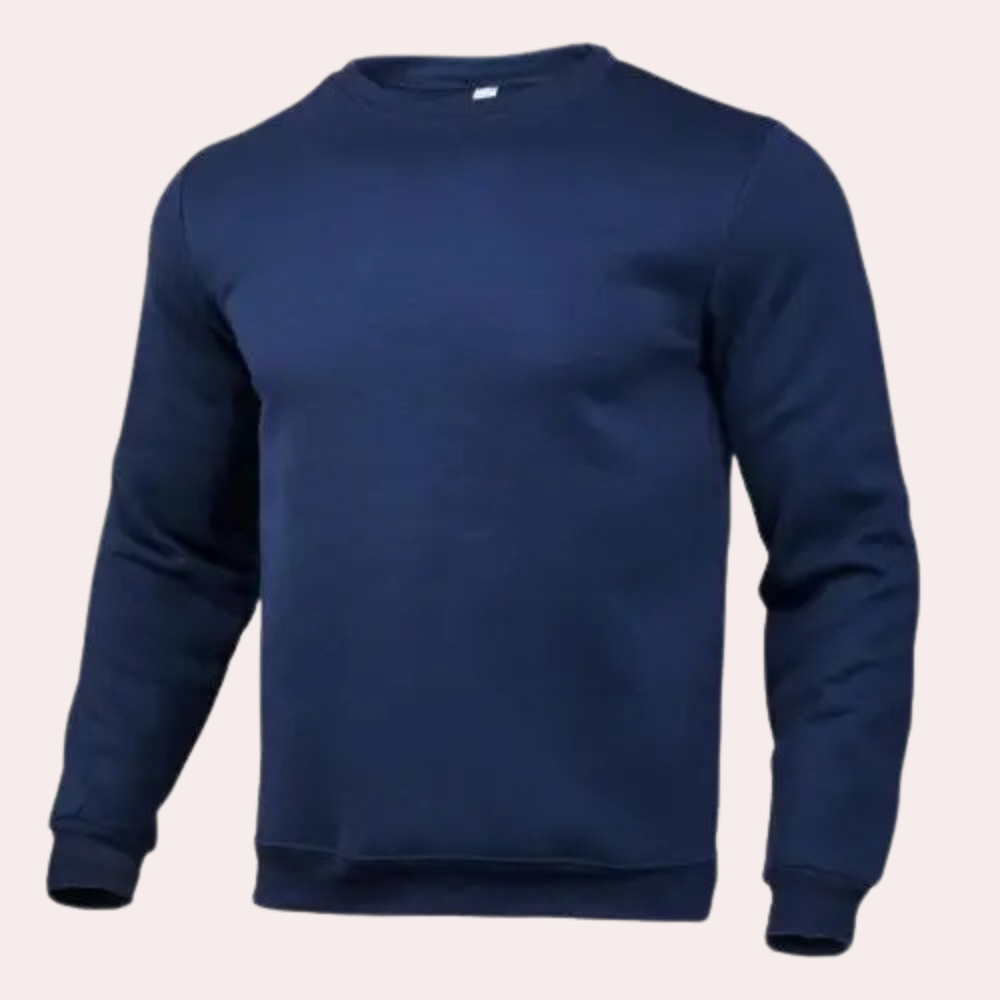 Leonard - Classic Crew Sweatshirt — Navy blue