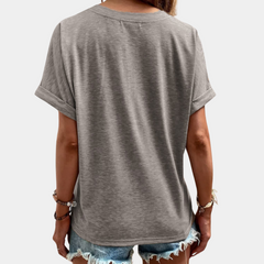 Seraphina - Button Placket Tee