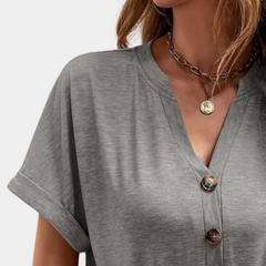 Seraphina - Button Placket Tee