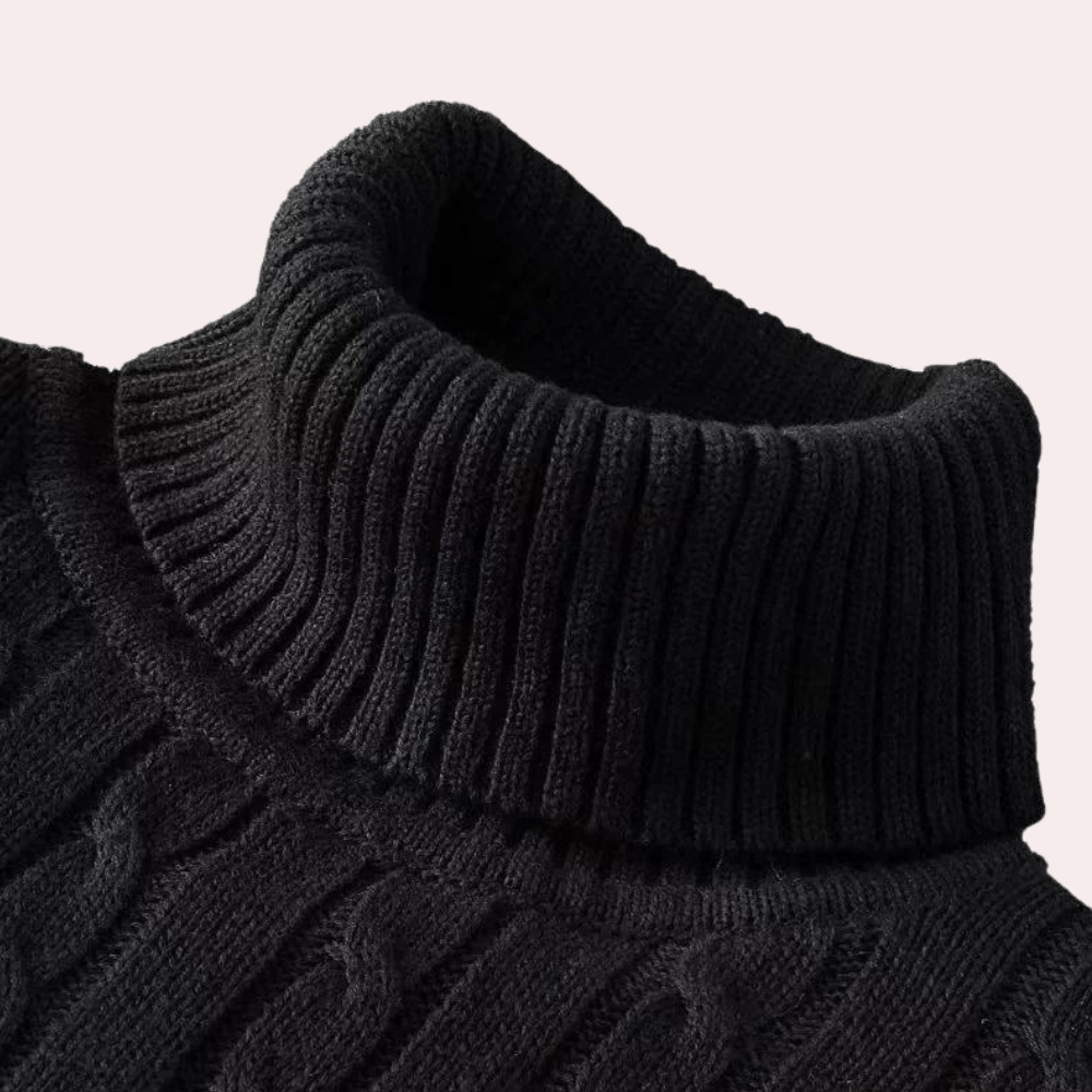 Barrett - Cable Knit Roll Neck