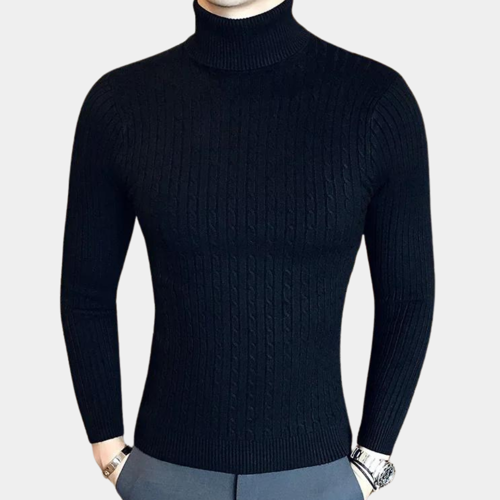 Barrett - Cable Knit Roll Neck