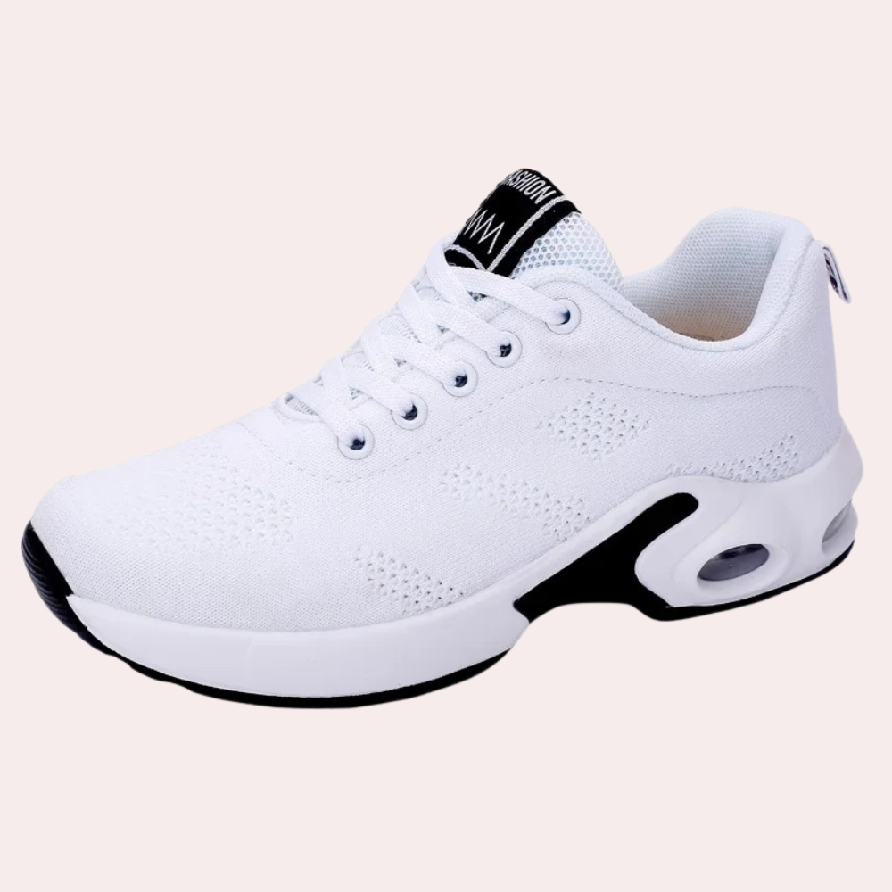 Sandra - Air Cushion Trainers — White