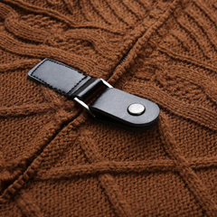 Geoffrey - Cable Knit Toggle Cardigan