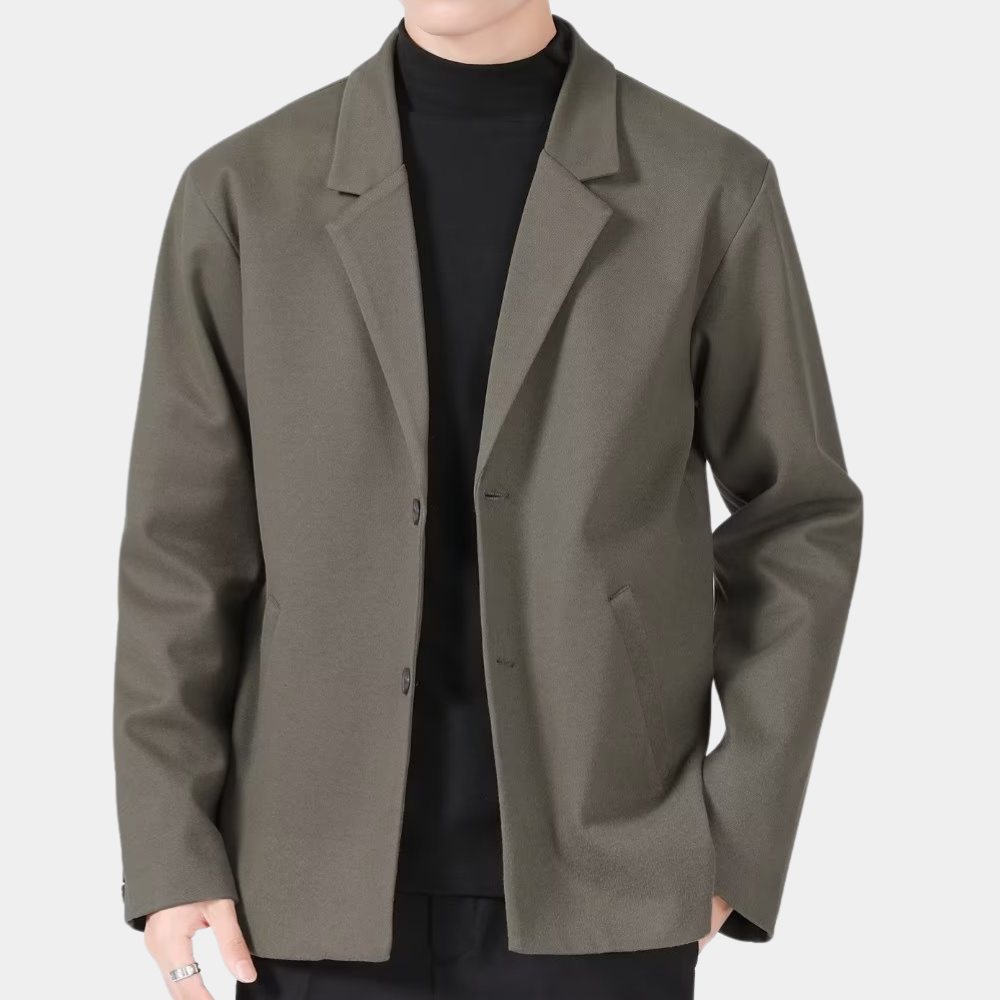 Orson - Relaxed Fit Blazer — Brown