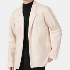 Orson - Relaxed Fit Blazer — Beige