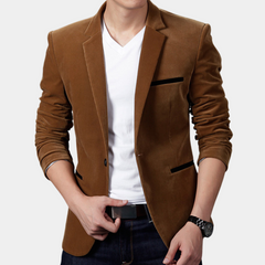 Gregory - Velvet Slim Fit Blazer
