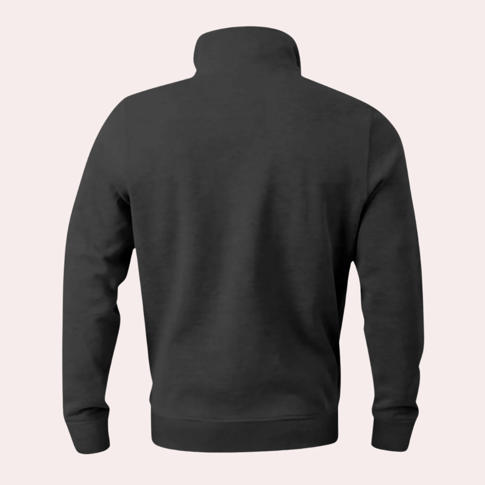 Theodore - Quarter Zip Collar Sweatshirt