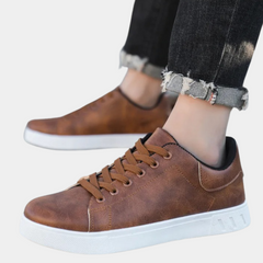 Roderick - Leather Cupsole Trainers