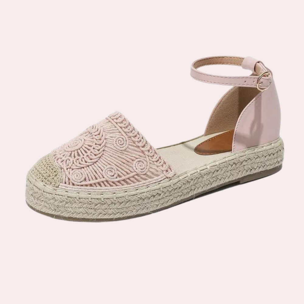 Fleur - Lace Espadrille Sandals