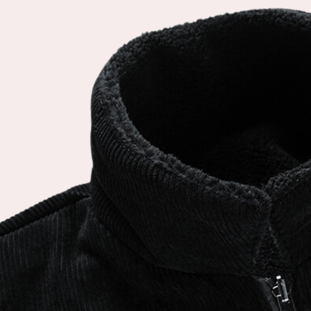 Trent - Corduroy Zip Jacket