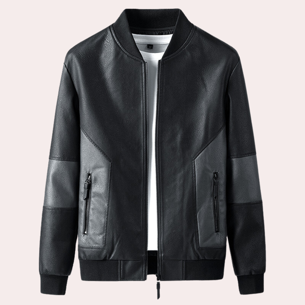 Micah - Satin Lined Jacket — Black