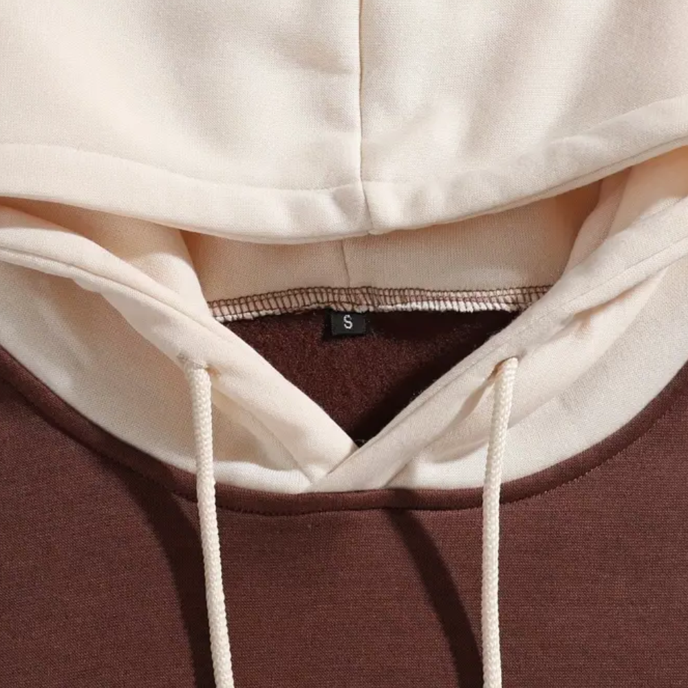 Truman - Hoodie with Contrast Hood