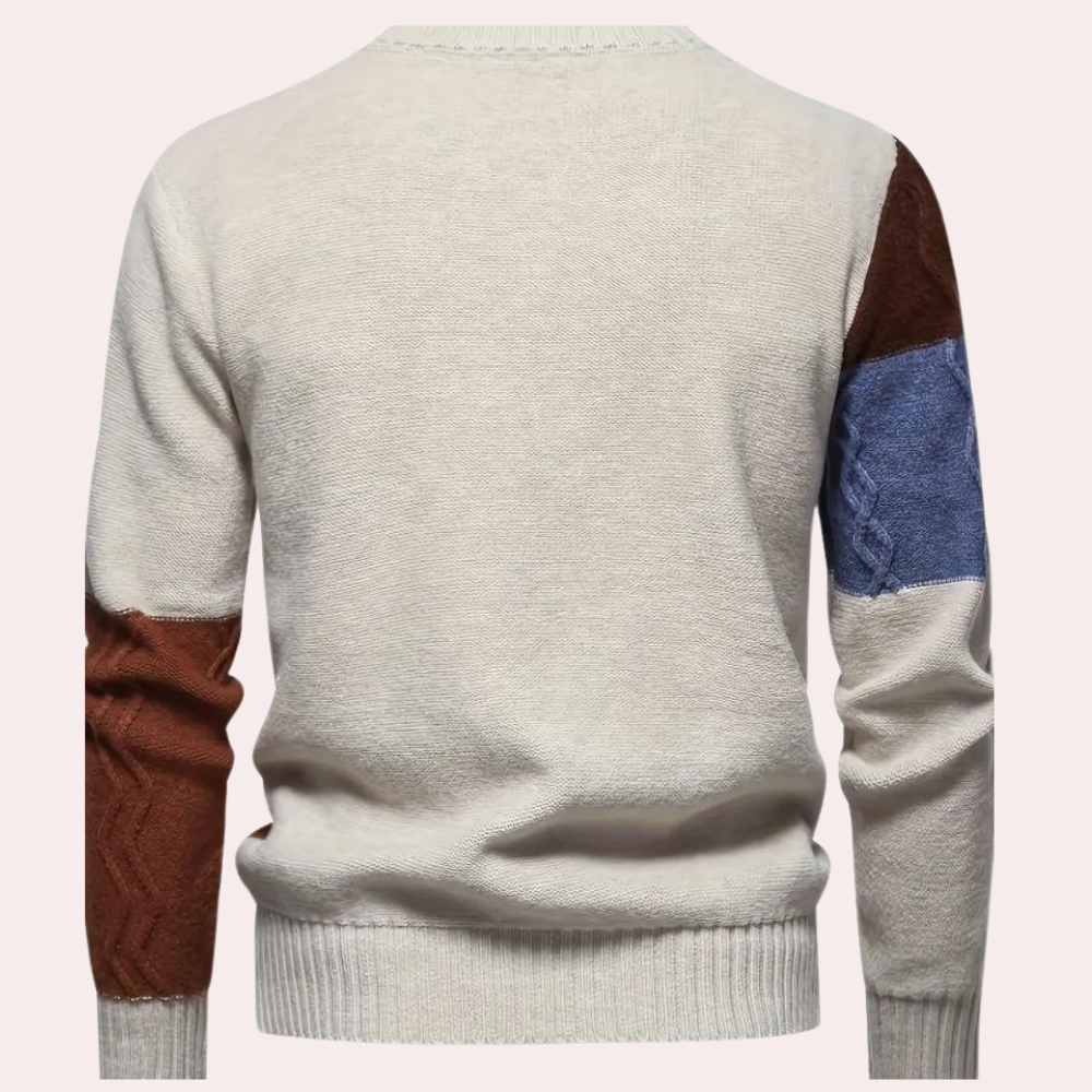 Raymond - Colour Block Knit Jumper