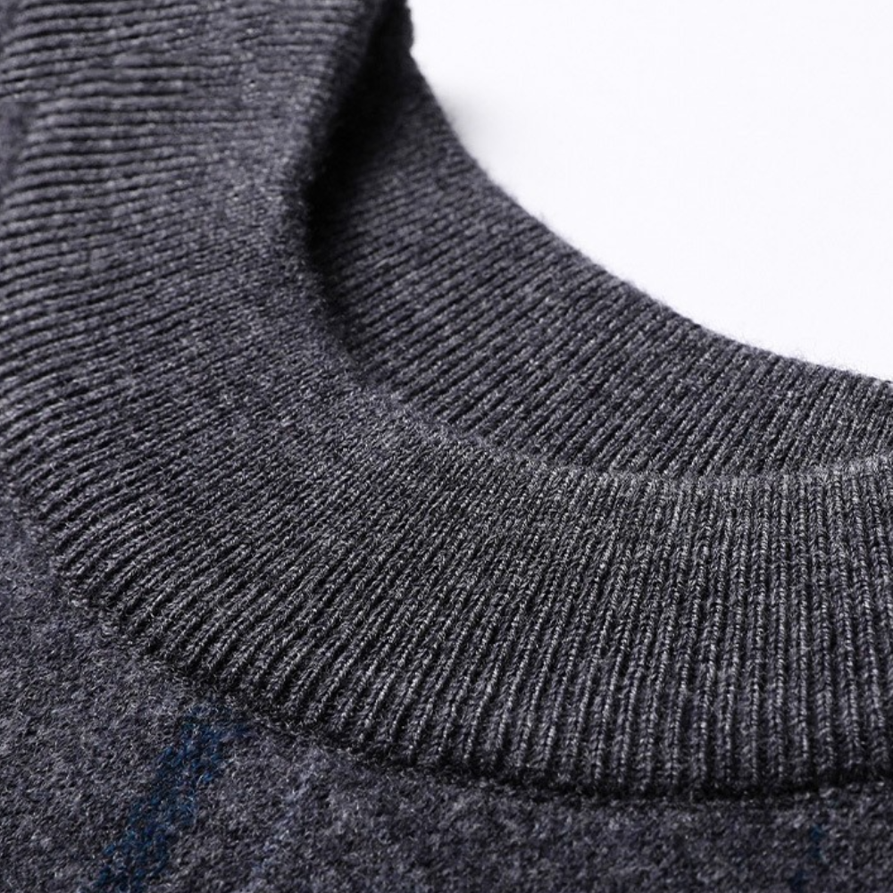 Godfrey - Diamond Pattern Jumper