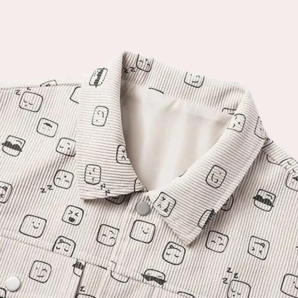 Conrad - Printed Denim Jacket