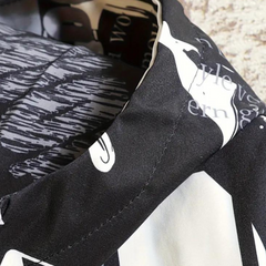 Spencer - Graffiti Print Hooded Jacket