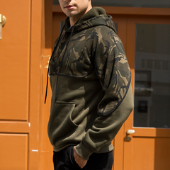 Wesley - Camo Panel Hoodie