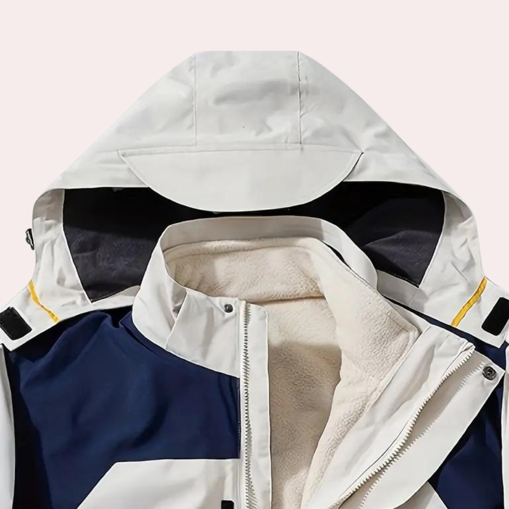 Tristan - Technical Hooded Windbreaker