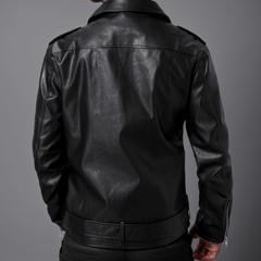 Riley - Leather Moto Jacket