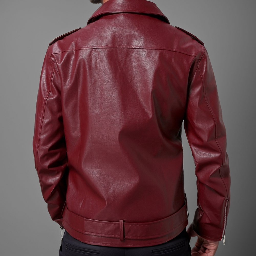 Riley - Leather Moto Jacket