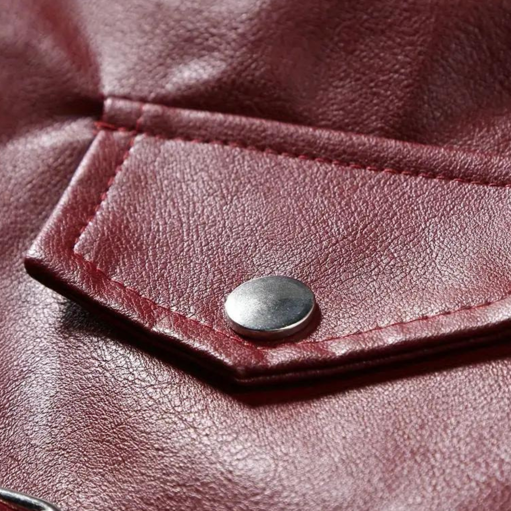 Riley - Leather Moto Jacket