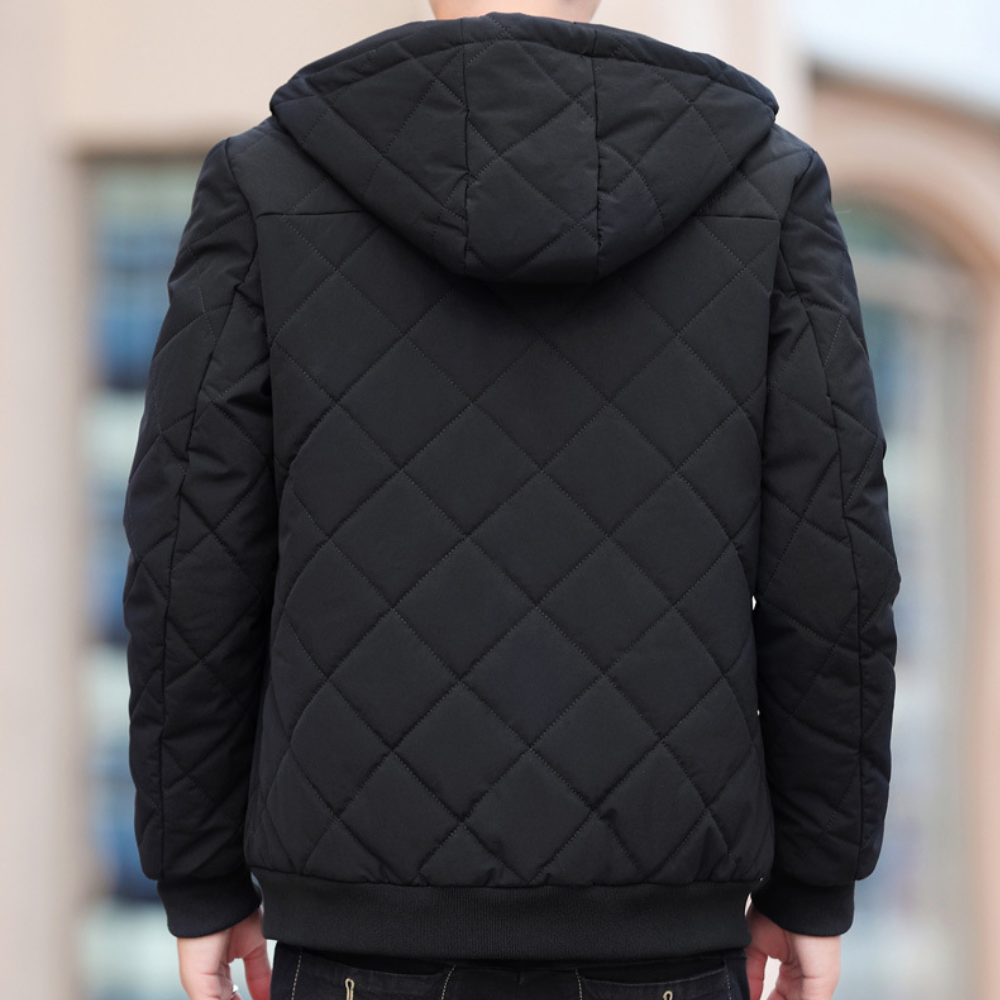 Edward - Quilted Hooded Jacket