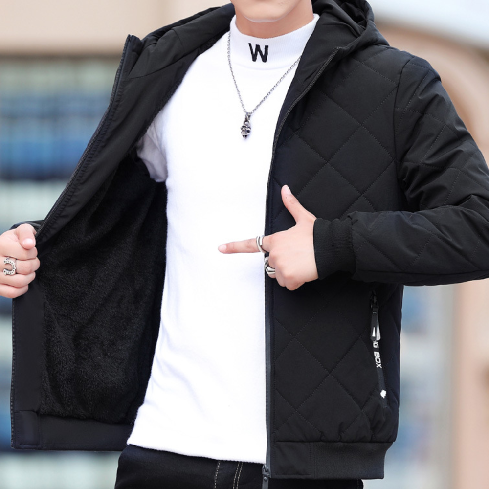 Edward - Quilted Hooded Jacket