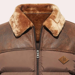 Clifford - Padded Jacket with Fur Collar