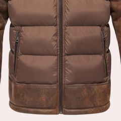 Clifford - Padded Jacket with Fur Collar