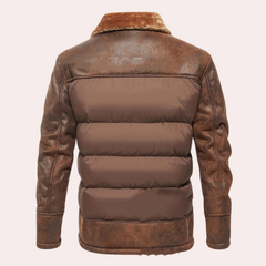 Clifford - Padded Jacket with Fur Collar