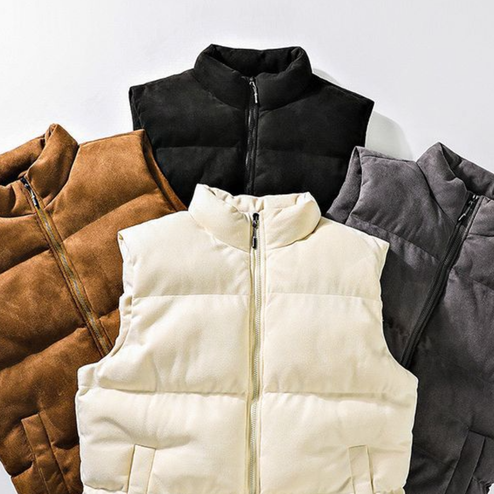 Walter - Padded Zip Gilet