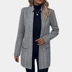 Myrtle - Grey Longline Blazer