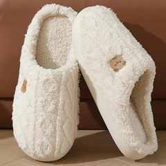 Sabine - Fluffy Bear Slippers