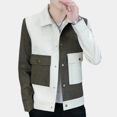 Nelson - Colour Block Cord Jacket