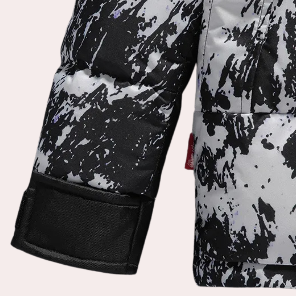 Tobias - Mountain Print Ski Jacket