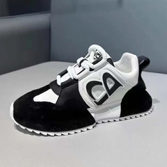 Sheldon - Retro Runner Trainers — Black