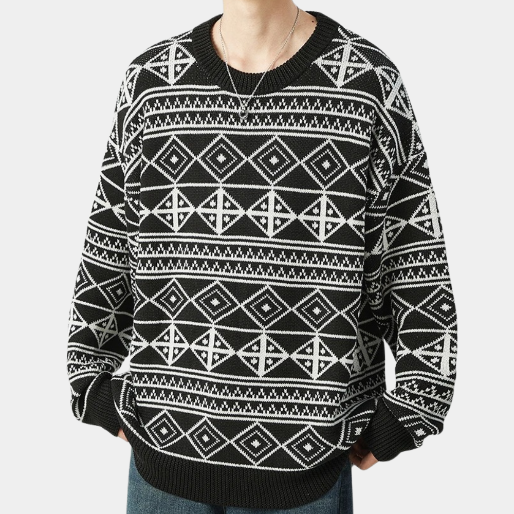 Cameron - Aztec Pattern Jumper