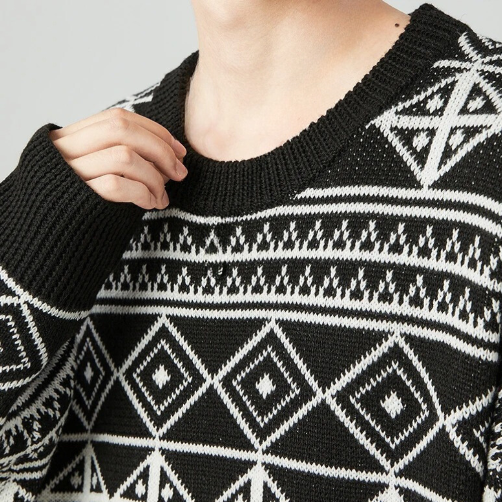 Cameron - Aztec Pattern Jumper