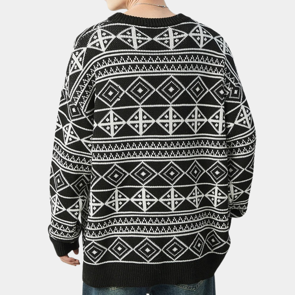 Cameron - Aztec Pattern Jumper