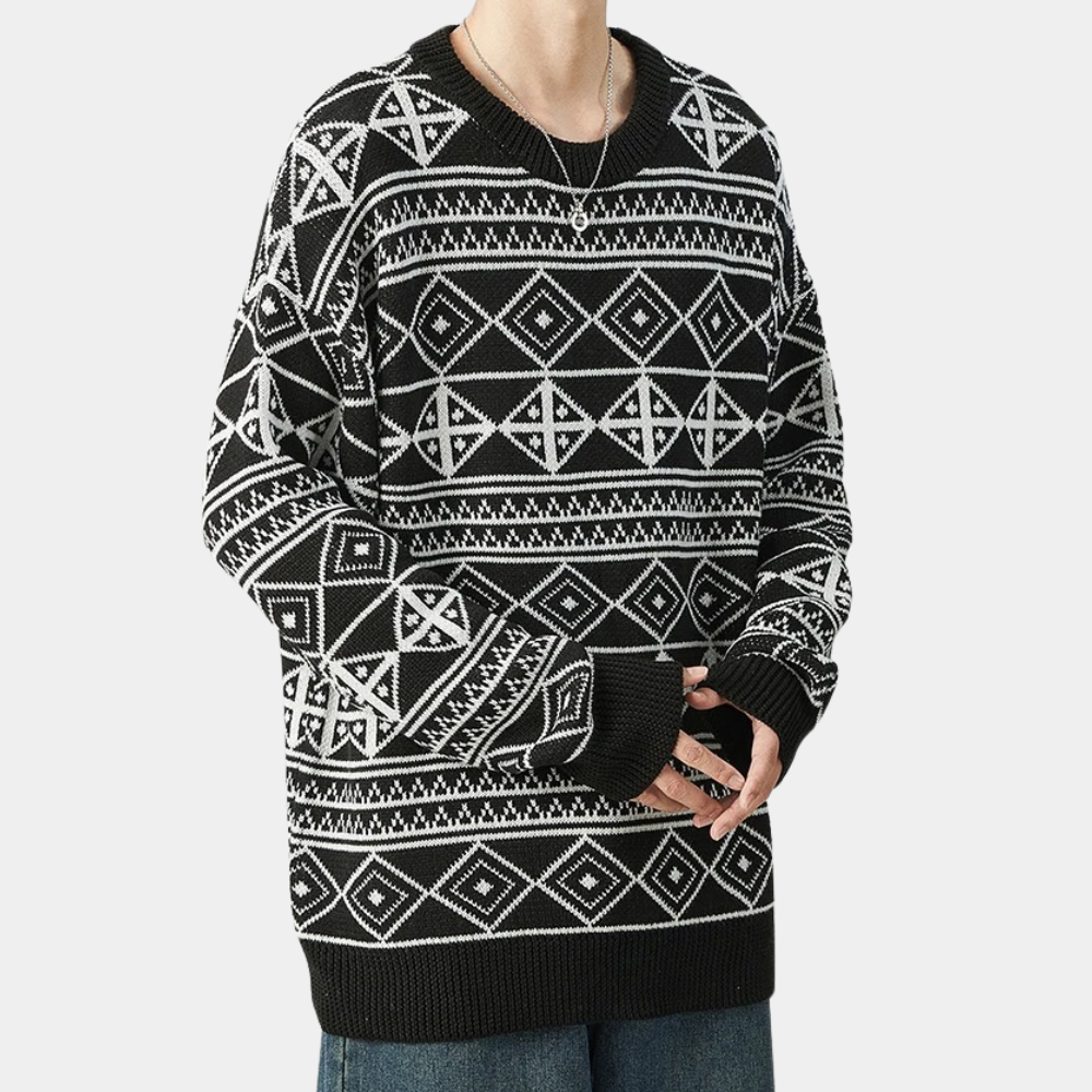 Cameron - Aztec Pattern Jumper